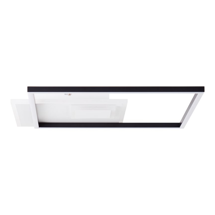 Brilliant - LED Димируем плафон IORGO LED/40W/230V 3000K 43,5x43,5 cm бял/черен