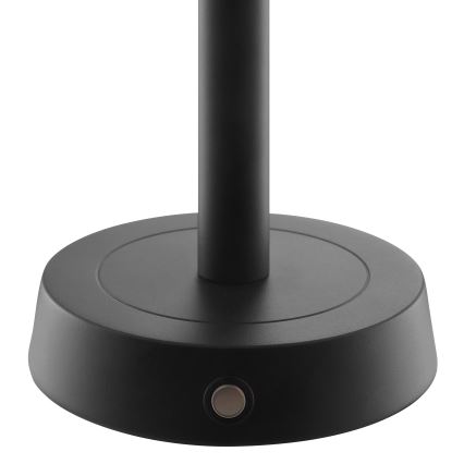 Brilliant - LED димируема презареждаема сензорна външна настолна лампа RAZOR LED/2,5W/5V 2700K 2600 mAh IP44 черна