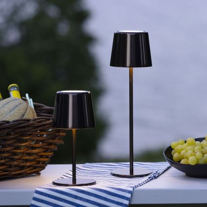 Brilliant - LED Димируема сензорна екстериорна лампа XAANA LED/4W/5V 3000/4000/6500K IP44 черен