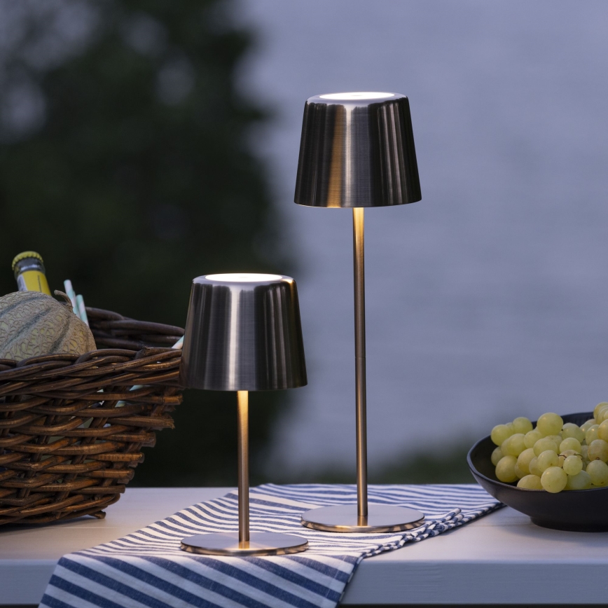 Brilliant - LED Димируема сензорна екстериорна лампа XAANA LED/4W/5V 3000/4000/6500K IP44 меден
