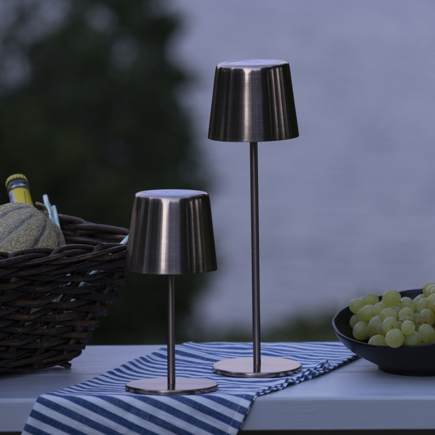 Brilliant - LED Димируема сензорна екстериорна лампа XAANA LED/4W/5V 3000/4000/6500K IP44 меден