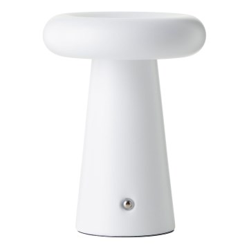 Brilliant - LED Димируема сензорна екстериорна настолна лампа MUFFIN LED/3W/5V USB IP44 бял