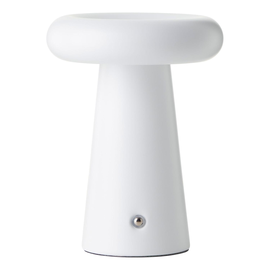 Brilliant - LED Димируема сензорна екстериорна настолна лампа MUFFIN LED/3W/5V USB IP44 бял