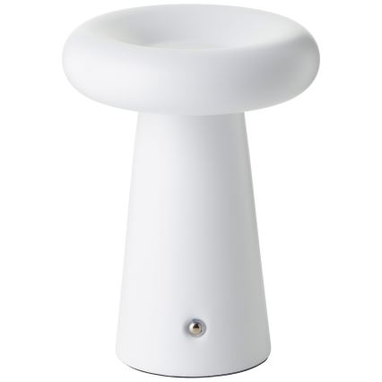 Brilliant - LED Димируема сензорна екстериорна настолна лампа MUFFIN LED/3W/5V USB IP44 бял