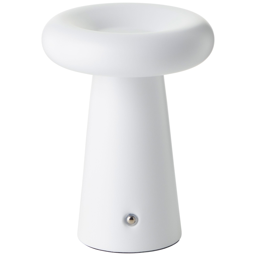 Brilliant - LED Димируема сензорна екстериорна настолна лампа MUFFIN LED/3W/5V USB IP44 бял