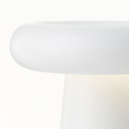 Brilliant - LED Димируема сензорна екстериорна настолна лампа MUFFIN LED/3W/5V USB IP44 бял