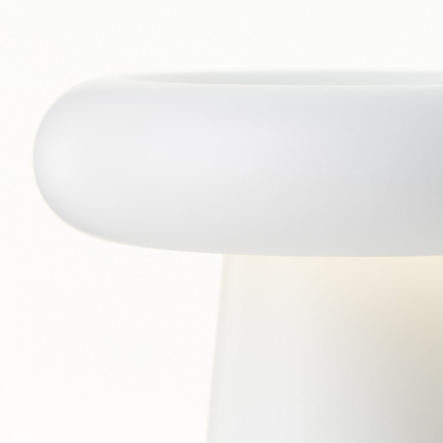 Brilliant - LED Димируема сензорна екстериорна настолна лампа MUFFIN LED/3W/5V USB IP44 бял