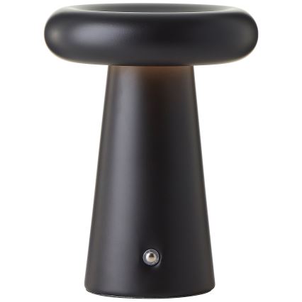 Brilliant - LED Димирума сензорна екстериорна настолна лампа MUFFIN LED/3W/5V USB IP44 черен