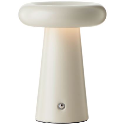 Brilliant - LED Димируема сензорна настолна лампа MUFFIN LED/3W/5V USB IP44 кремав