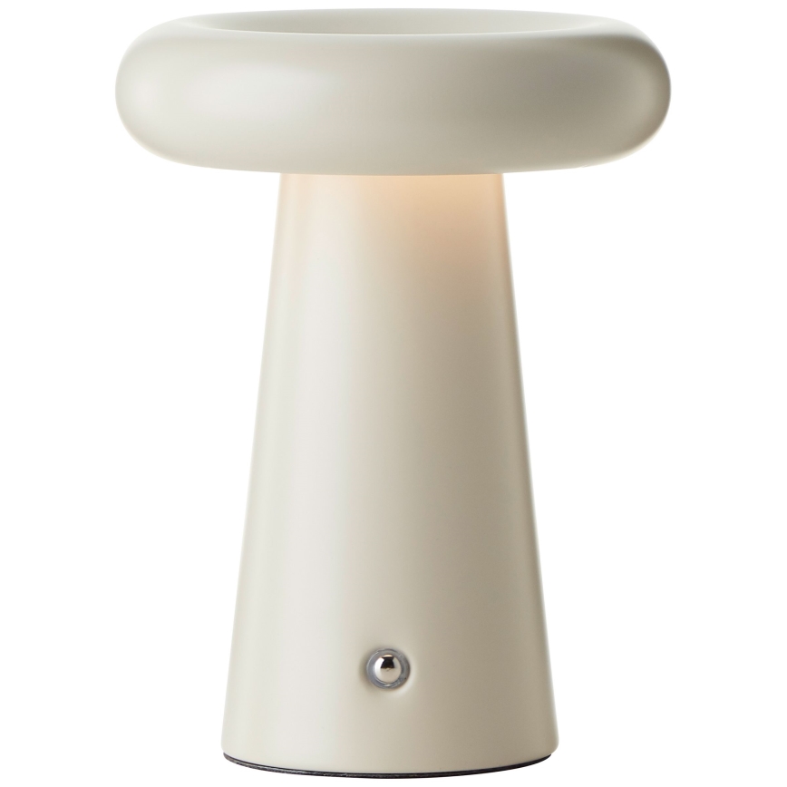 Brilliant - LED Димируема сензорна настолна лампа MUFFIN LED/3W/5V USB IP44 кремав