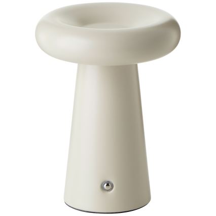Brilliant - LED Димируема сензорна настолна лампа MUFFIN LED/3W/5V USB IP44 кремав