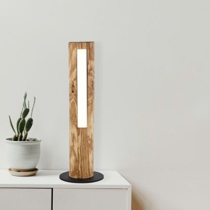 Brilliant - LED Димируема сензорна настолна лампа ODUN LED/8W/230V бор
