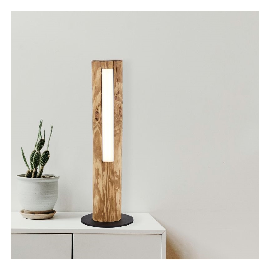 Brilliant - LED Димируема сензорна настолна лампа ODUN LED/8W/230V бор
