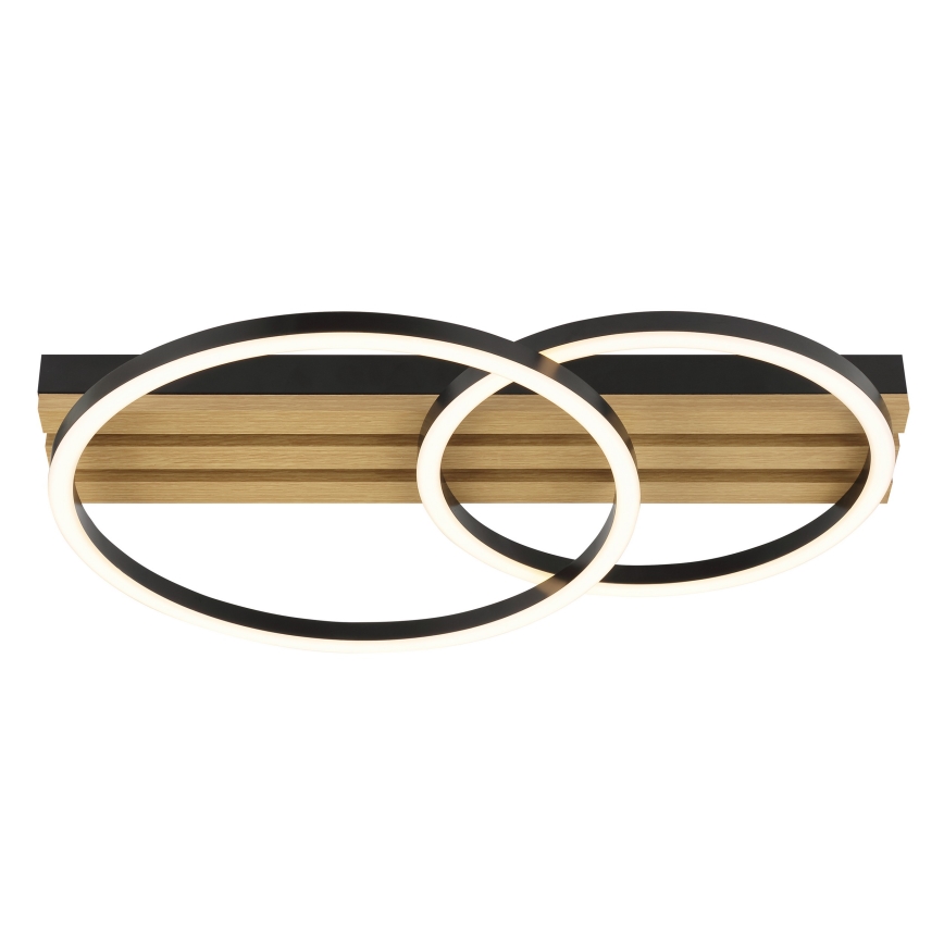 Brilliant - LED димируема таванна лампа CALMA LED/21W/230V черна