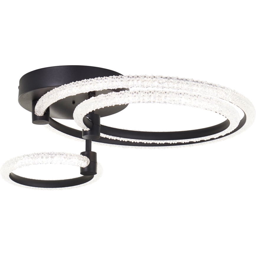 Brilliant - LED Димируема таванна лампа AYDIN LED/34W/230V 3000-6500K черна + дистанционно управление