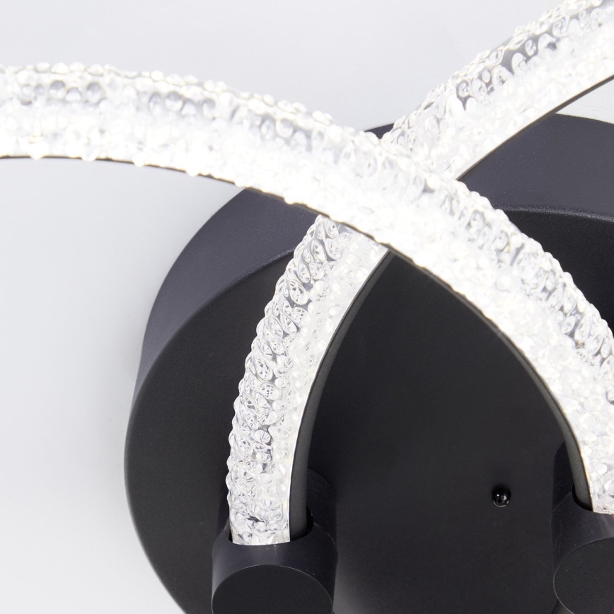 Brilliant - LED Димируема таванна лампа AYDIN LED/34W/230V 3000-6500K черна + дистанционно управление