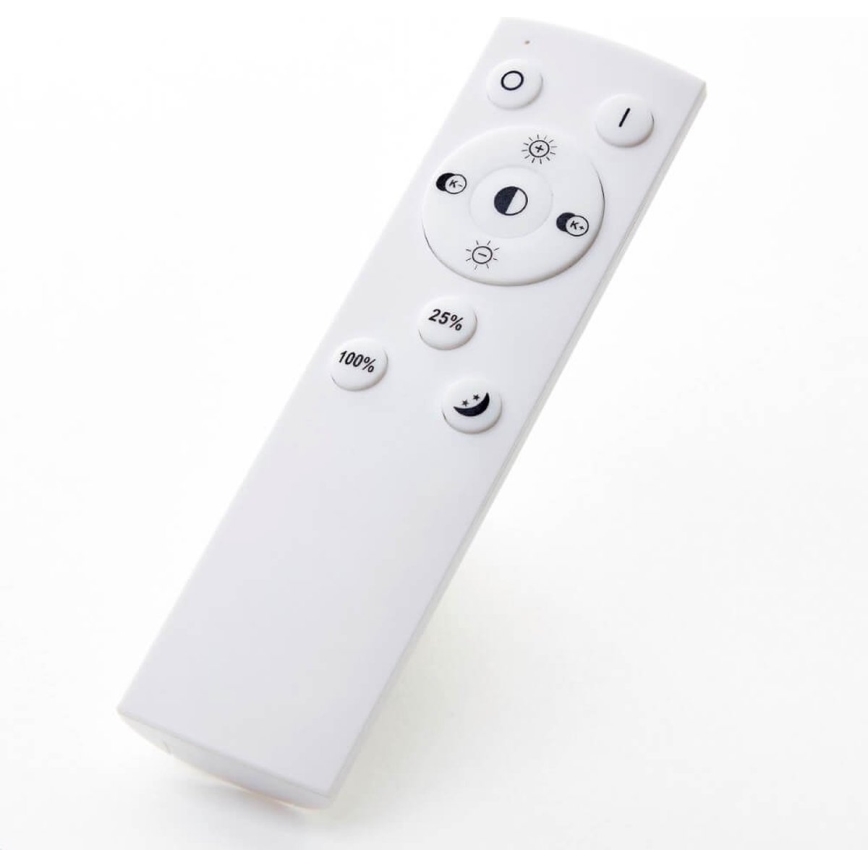 Brilliant - LED Димируема таванна лампа AYDIN LED/34W/230V 3000-6500K черна + дистанционно управление