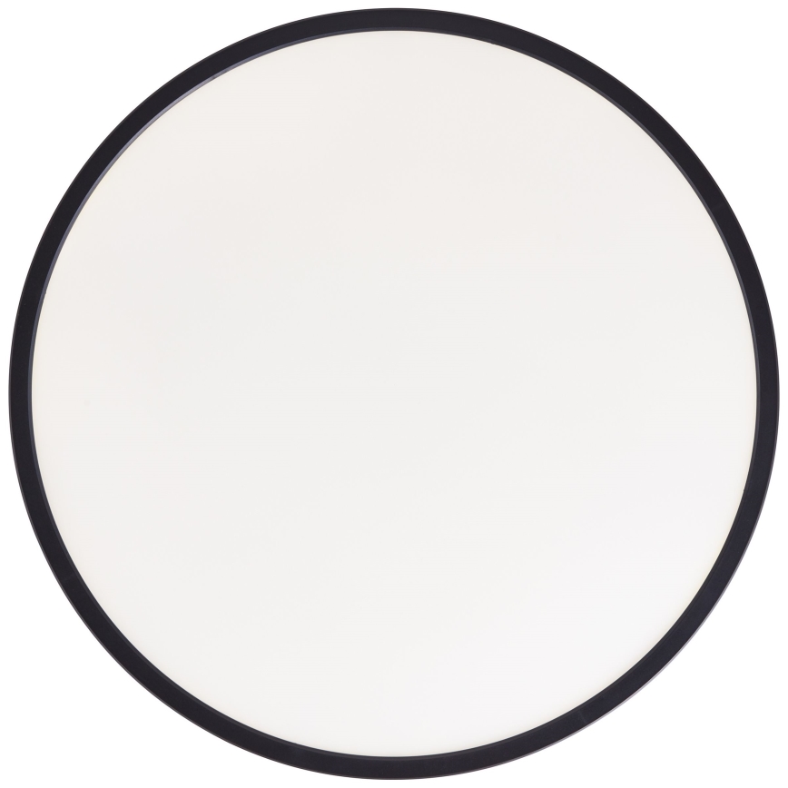 Brilliant - Димируема LED таванна лампа за баня BRENNAN LED/35W/230V Ø 54 см IP44 черна