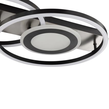 Brilliant - LED Димируемо таванно осветително тяло MAUREEN LED/27W/230V черно