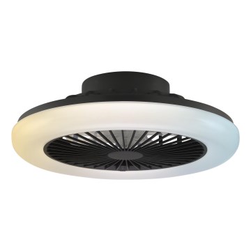 Brilliant - LED димируемо таванно осветително тяло с вентилатор MONTERO LED/20W/230V 2700-6500K Ø 42 см черно + дистанционно управление