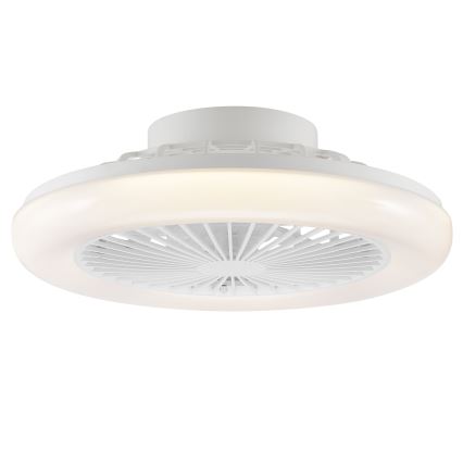 Brilliant - LED димируемо таванно осветително тяло с вентилатор MONTERO LED/20W/230V 2700-6500K Ø 42 см бяло + дистанционно управление