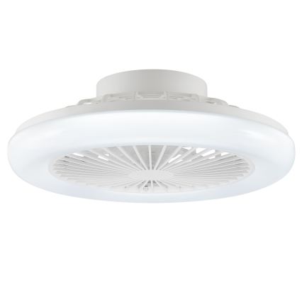 Brilliant - LED димируемо таванно осветително тяло с вентилатор MONTERO LED/20W/230V 2700-6500K Ø 42 см бяло + дистанционно управление