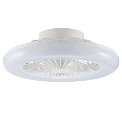 Brilliant - LED димируемо таванно осветително тяло с вентилатор MONTERO LED/20W/230V 2700-6500K Ø 42 см бяло + дистанционно управление