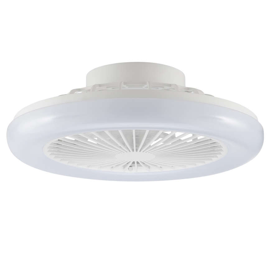 Brilliant - LED димируемо таванно осветително тяло с вентилатор MONTERO LED/20W/230V 2700-6500K Ø 42 см бяло + дистанционно управление
