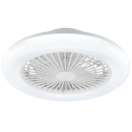 Brilliant - LED димируемо таванно осветително тяло с вентилатор MONTERO LED/20W/230V 2700-6500K Ø 42 см бяло + дистанционно управление