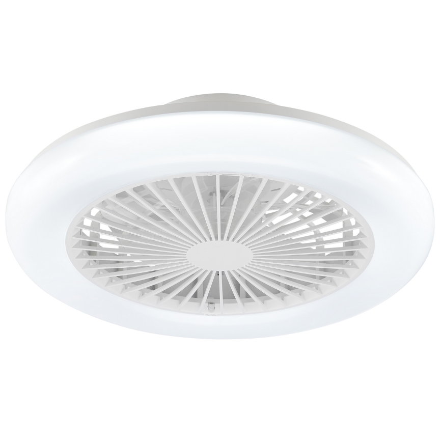 Brilliant - LED димируемо таванно осветително тяло с вентилатор MONTERO LED/20W/230V 2700-6500K Ø 42 см бяло + дистанционно управление