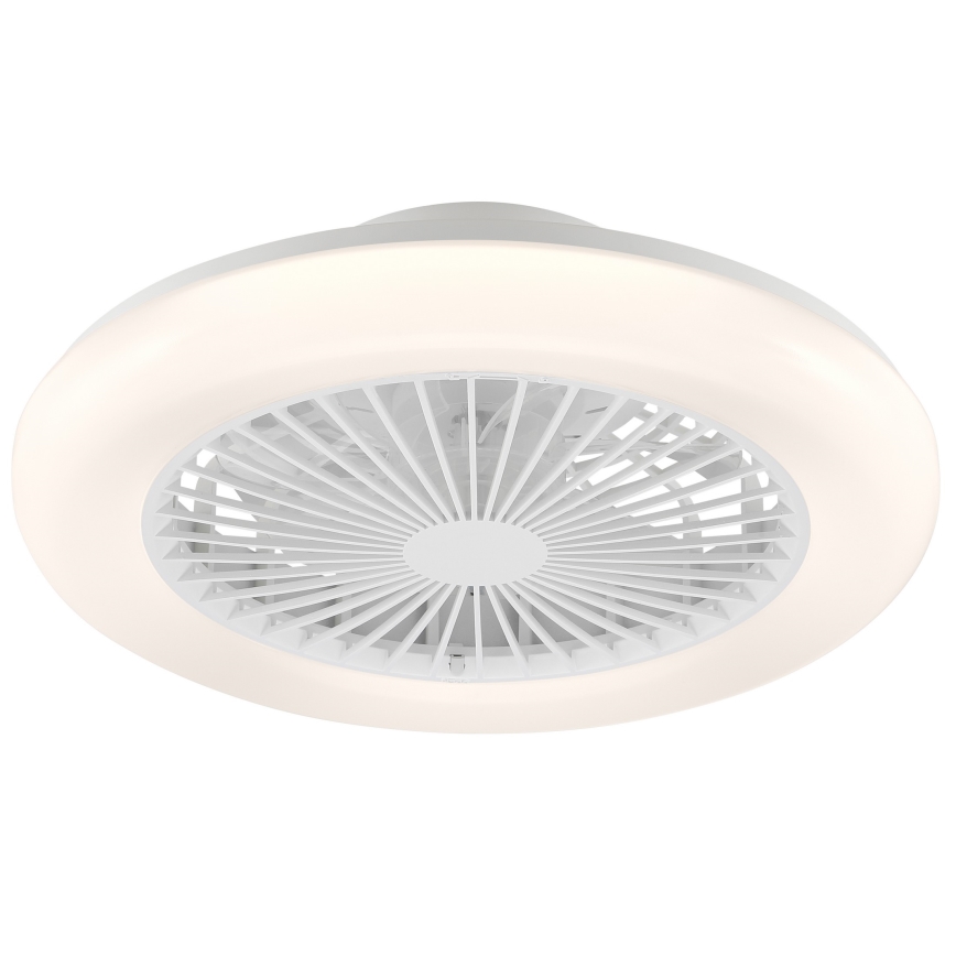 Brilliant - LED димируемо таванно осветително тяло с вентилатор MONTERO LED/20W/230V 2700-6500K Ø 42 см бяло + дистанционно управление