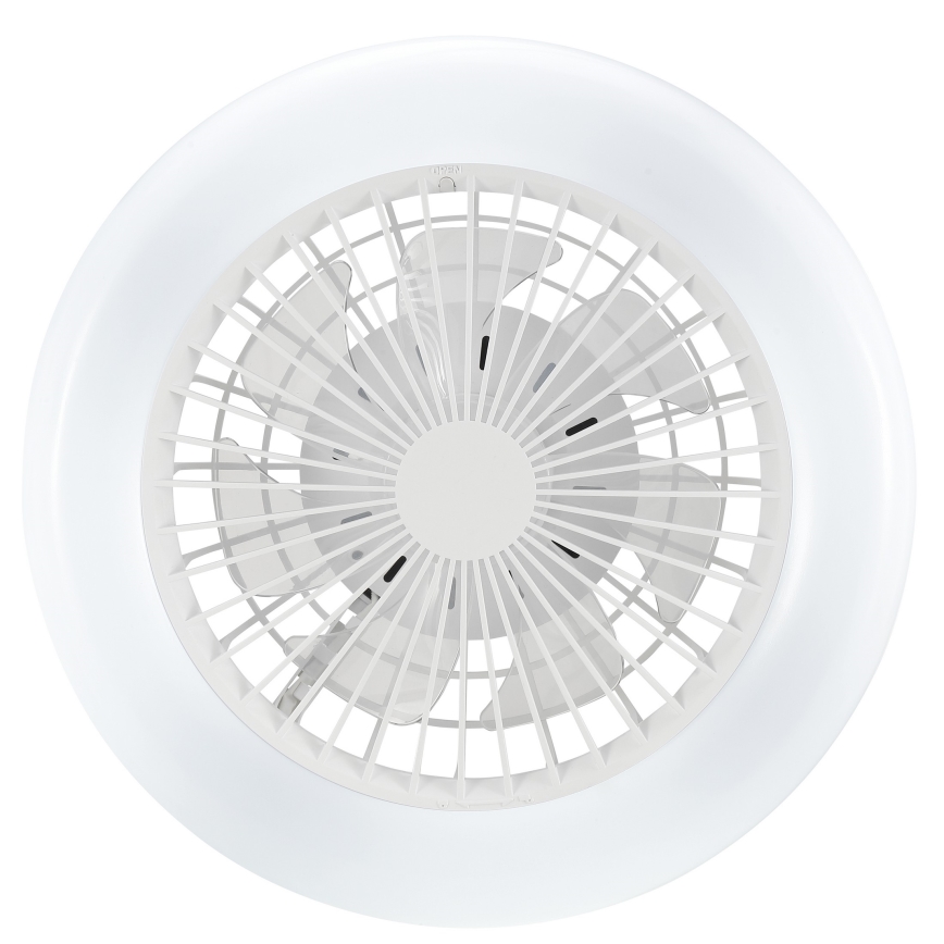 Brilliant - LED димируемо таванно осветително тяло с вентилатор MONTERO LED/20W/230V 2700-6500K Ø 42 см бяло + дистанционно управление