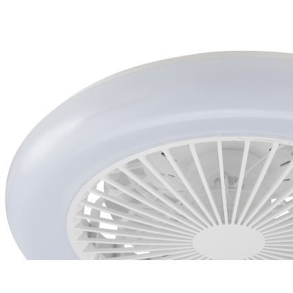Brilliant - LED димируемо таванно осветително тяло с вентилатор MONTERO LED/20W/230V 2700-6500K Ø 42 см бяло + дистанционно управление