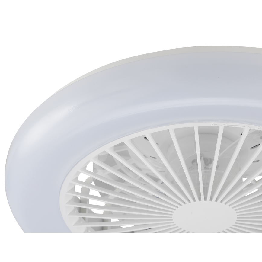 Brilliant - LED димируемо таванно осветително тяло с вентилатор MONTERO LED/20W/230V 2700-6500K Ø 42 см бяло + дистанционно управление