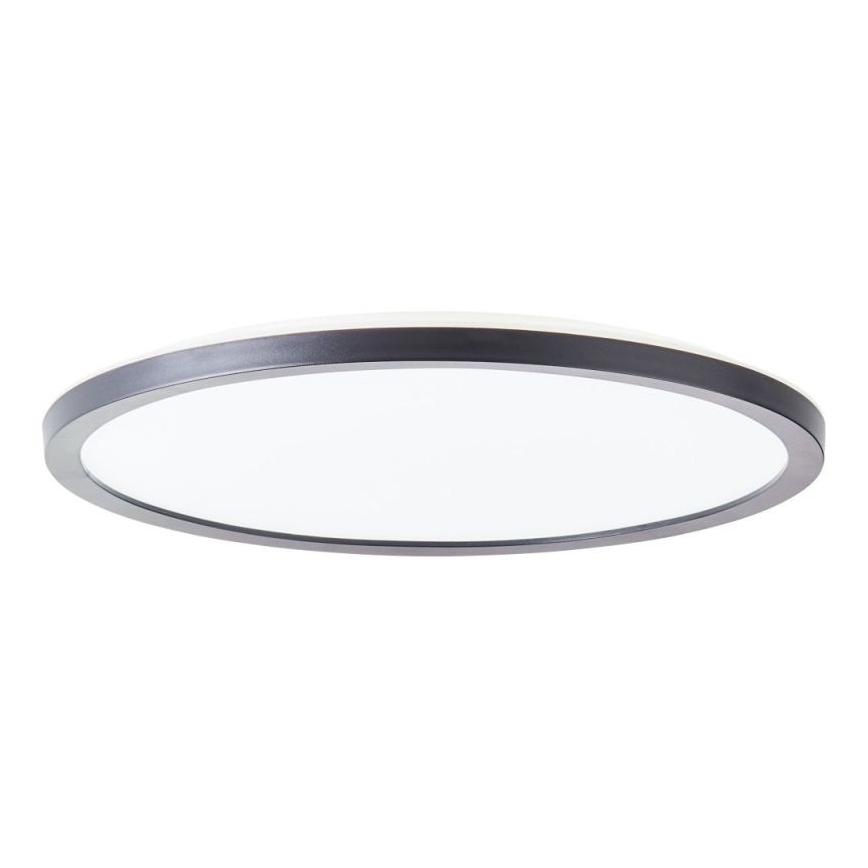 Brilliant - димируемо таванно осветително тяло SORELL LED/18W/230V 3000-6500K Ø 29 см, черно + дистанционно управление
