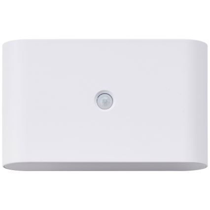 Brilliant - LED Екстериорен акумулаторен аплик със сензор XINO LED/3W/5V IP44 бял