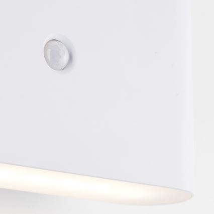 Brilliant - LED Екстериорен акумулаторен аплик със сензор XINO LED/3W/5V IP44 бял