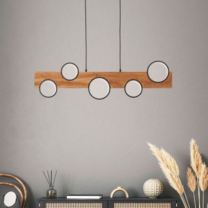 Brilliant - LED Пендел CHEESY LED/34W/230V бор - FSC сертифицирано