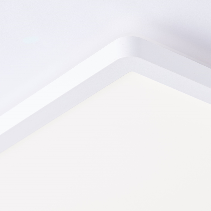 Brilliant - LED плафон MILTON LED/18W/230V 29,3x29,3 cm бял
