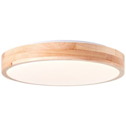 Brilliant - LED плафон SLIMLINE LED/24W/230V Ø 34,5 см каучуково дърво