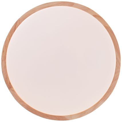Brilliant - LED плафон SLIMLINE LED/24W/230V Ø 34,5 см каучуково дърво