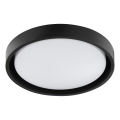 Brilliant - LED плафон SONORA LED/12W/230V 3000K Ø 31 см черен