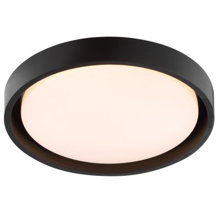 Brilliant - LED плафон SONORA LED/12W/230V 3000K Ø 31 см черен
