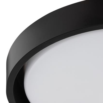 Brilliant - LED плафон SONORA LED/12W/230V 3000K Ø 31 см черен