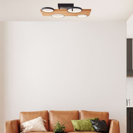 Brilliant - LED Плафониера CHEESY LED/28W/230V бор - FSC сертифицирано