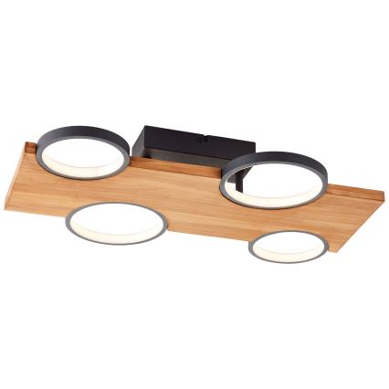 Brilliant - LED Плафониера CHEESY LED/28W/230V бор - FSC сертифицирано