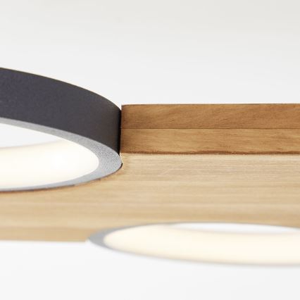 Brilliant - LED Плафониера CHEESY LED/28W/230V бор - FSC сертифицирано