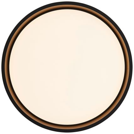 Brilliant - LED Плафониера KALMAR LED/26W/230V 3000K Ø 39 см черен