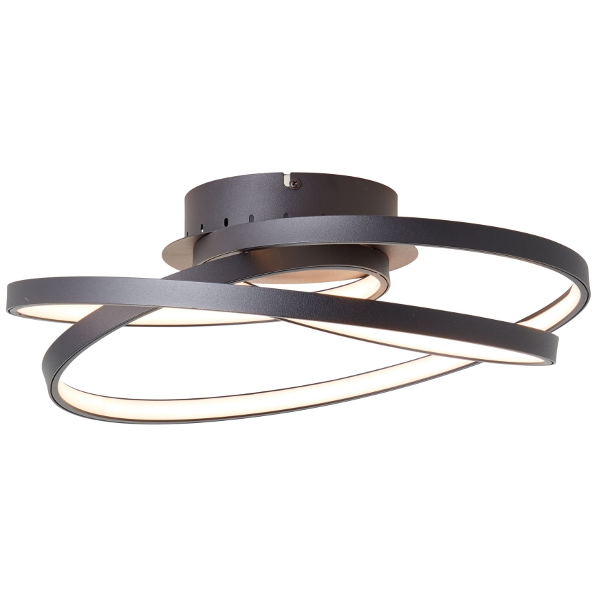 Brilliant - LED Плафониера LABYRINTH LED/40W/230V Ø 39,5 см черен