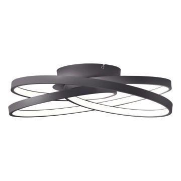 Brilliant - LED Плафониера LABYRINTH LED/40W/230V Ø 39,5 см черен
